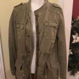 EUC Kenar military fatigue green jacket